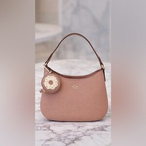 Nanette Lepore Mathilda Baguette Bag | Pebbled Leather |Shoulder Bag